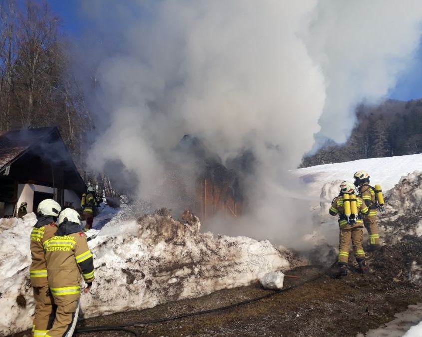 Brand Landwirtschaftliches Objekt