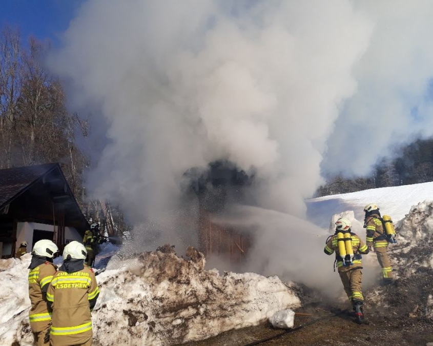 Brand Landwirtschaftliches Objekt