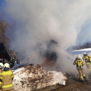 Brand Landwirtschaftliches Objekt