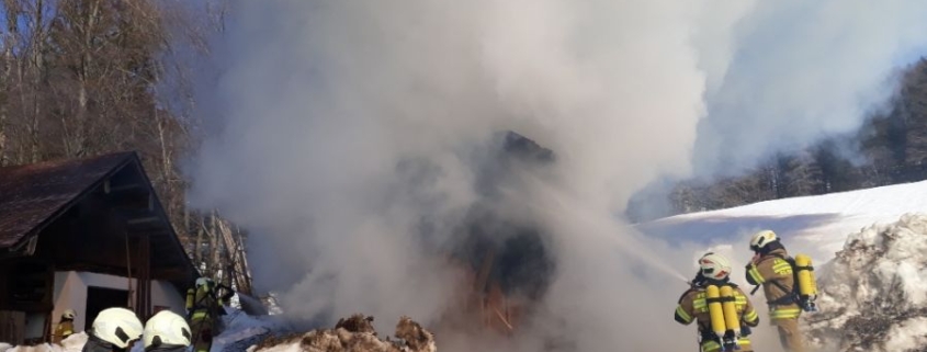 Brand Landwirtschaftliches Objekt