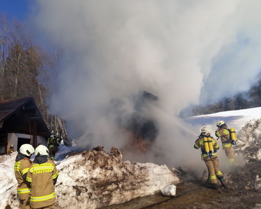 Brand Landwirtschaftliches Objekt