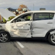 Schwerer Verkehrsunfall Halleiner Landesstraße