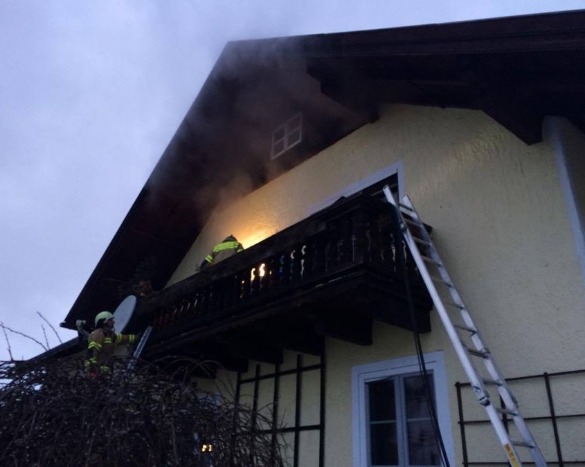 Wohnhausbrand Mayr-Melnhof Weg