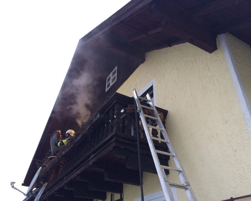 Wohnhausbrand Mayr-Melnhof Weg