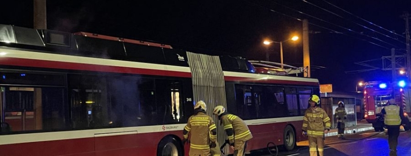 Fahrzeugbrand Salzburg Süd