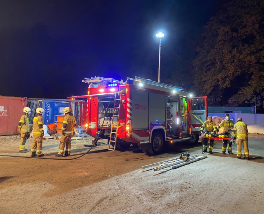 Brand Container - Halleiner Landesstraße