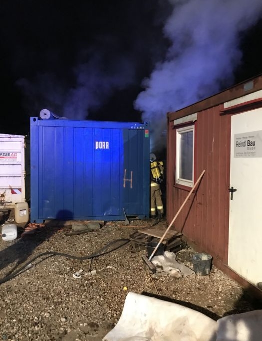 Brand Container - Halleiner Landesstraße