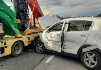 Schwerer Verkehrsunfall Halleiner Landesstraße