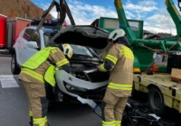 Schwerer Verkehrsunfall Halleiner Landesstraße