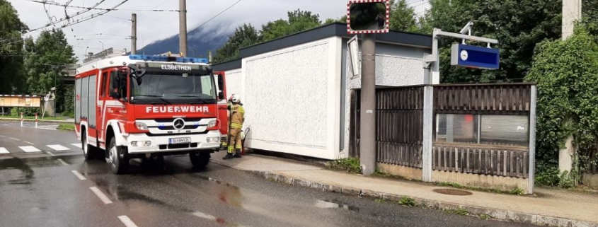 Brand Bahnhof Salzburg Süd