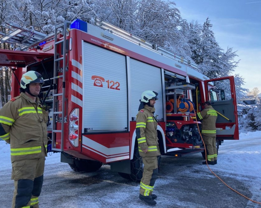 Küchenbrand Raiffeisenstraße