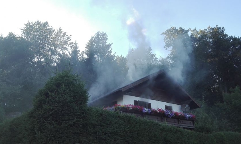 Zimmerbrand Lalleiner Landesstraße