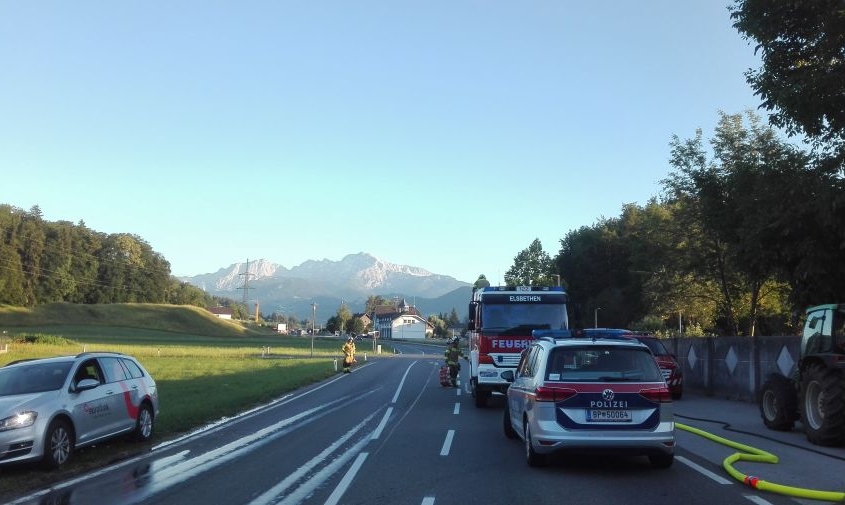 Zimmerbrand Lalleiner Landesstraße