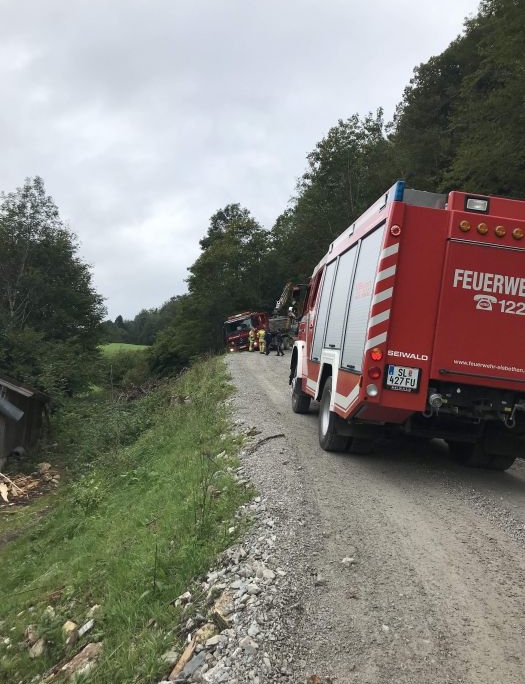 LKW Bergung Höhenwald