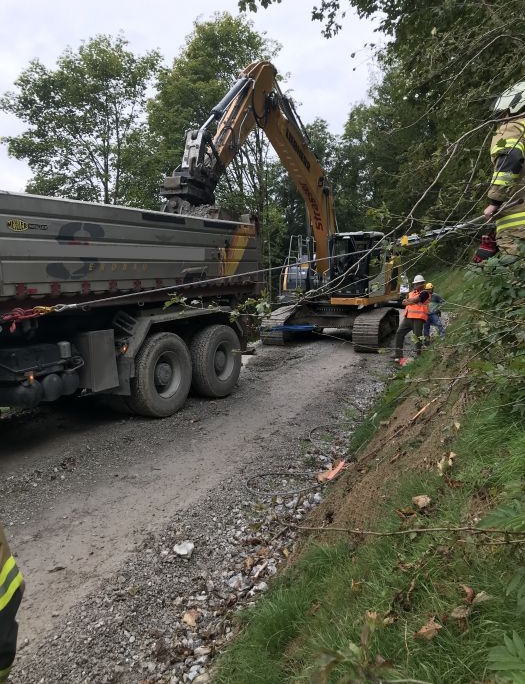 LKW Bergung Höhenwald