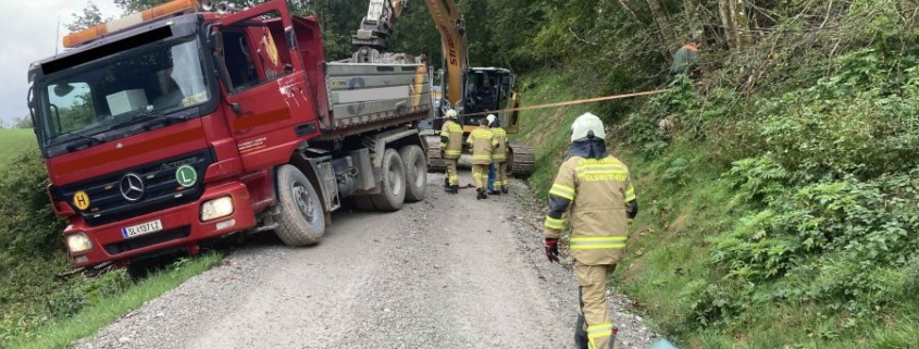 LKW Bergung Höhenwald