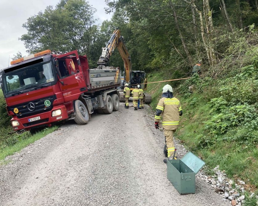 LKW Bergung Höhenwald