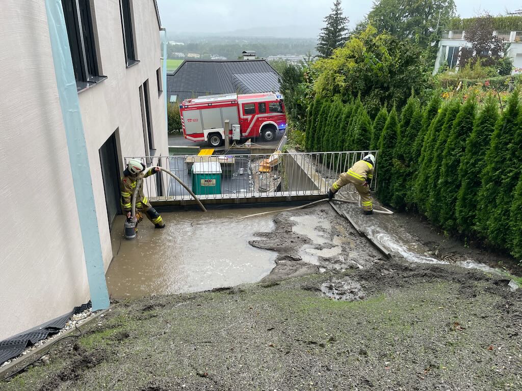 Hochwasser Elsbethen